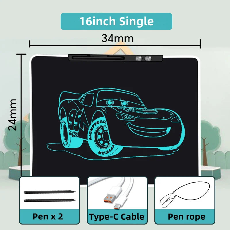 Kids' Rechargeable LCD Drawing Tablet