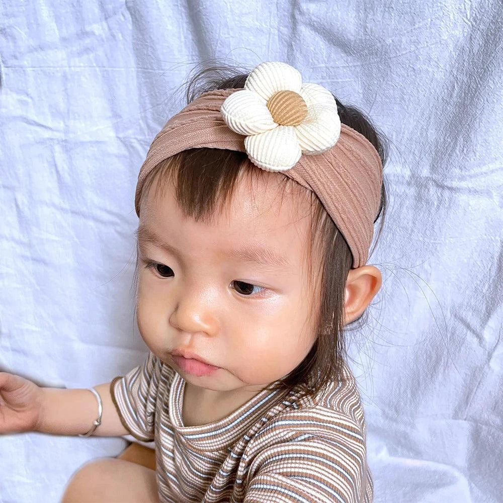 Flower Nylon Baby Headband