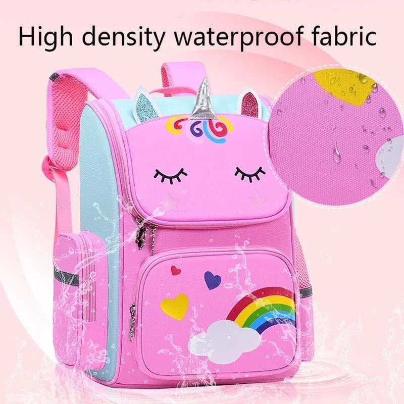 Unicorn Rainbow School Backpack