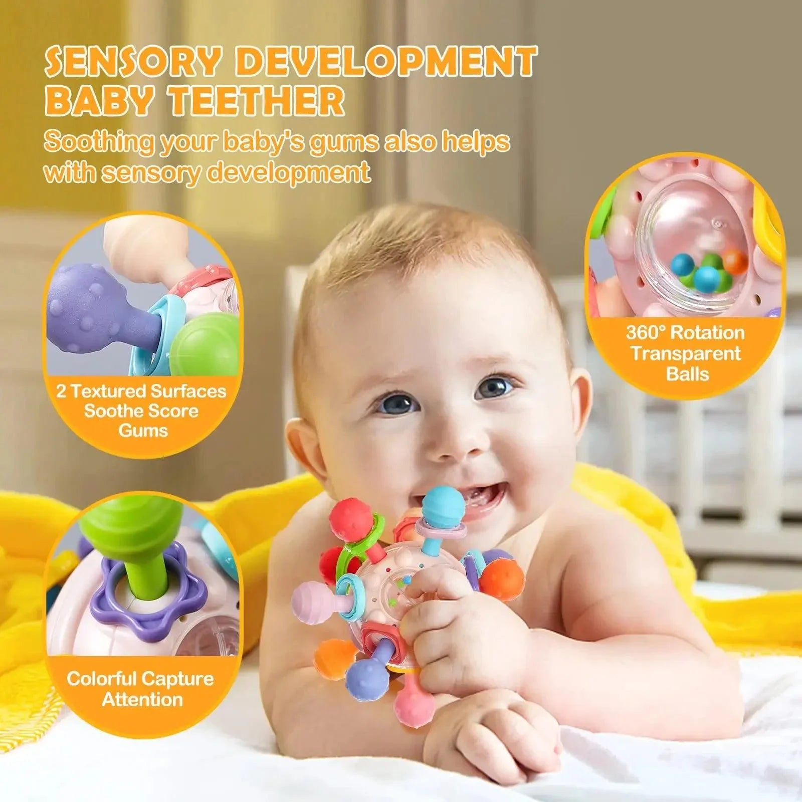 Montessori Sensory Teething Ball