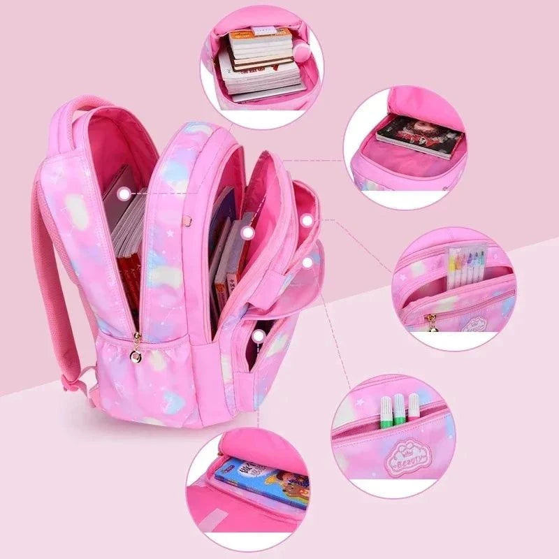 Cartoon Waterproof Kids Backpack