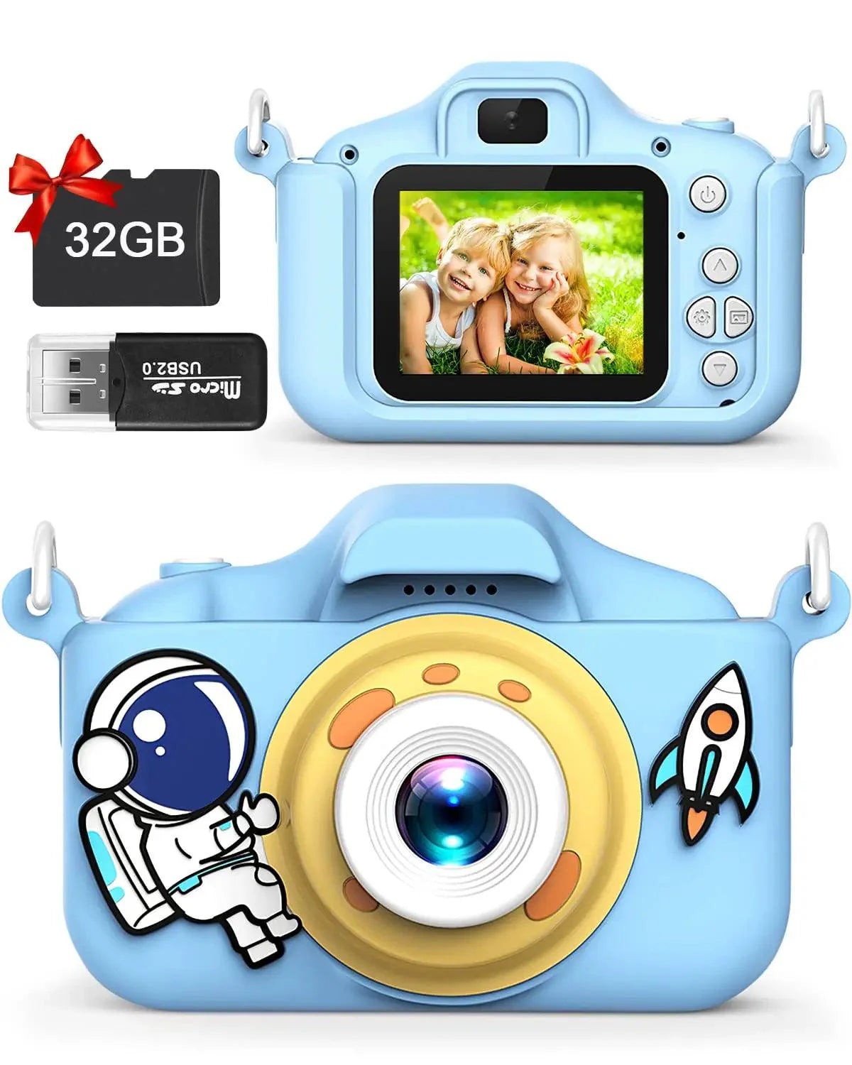 Cartoon Kids Digital Selfie Camera