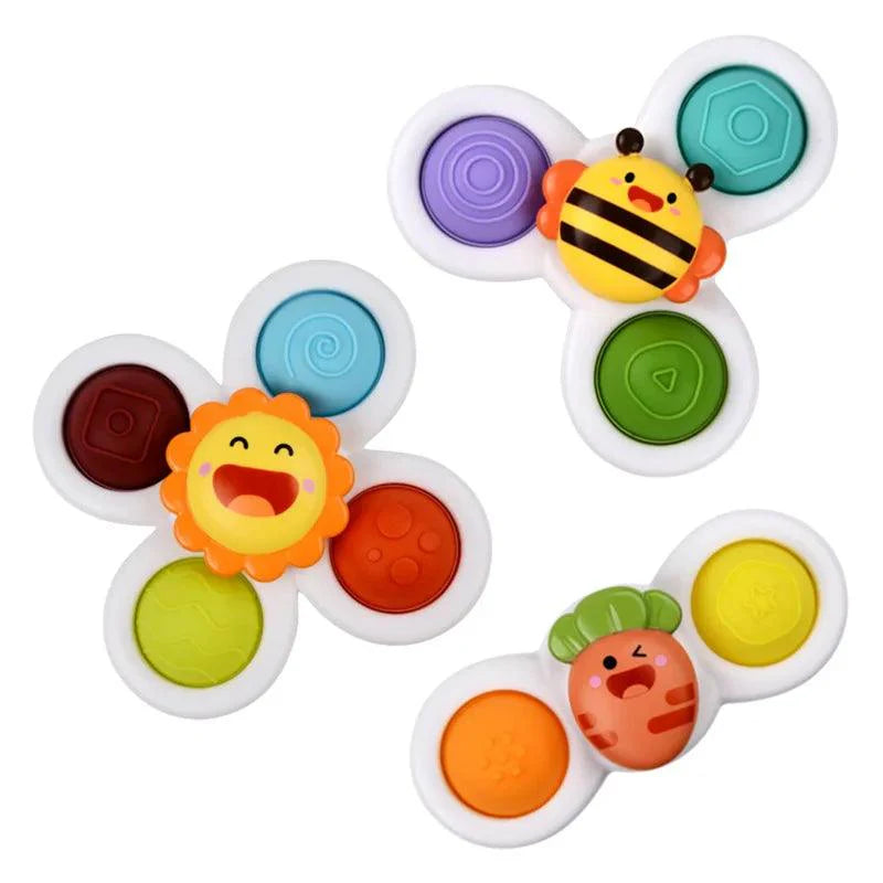 Montessori Suction Cup Spinner Toys