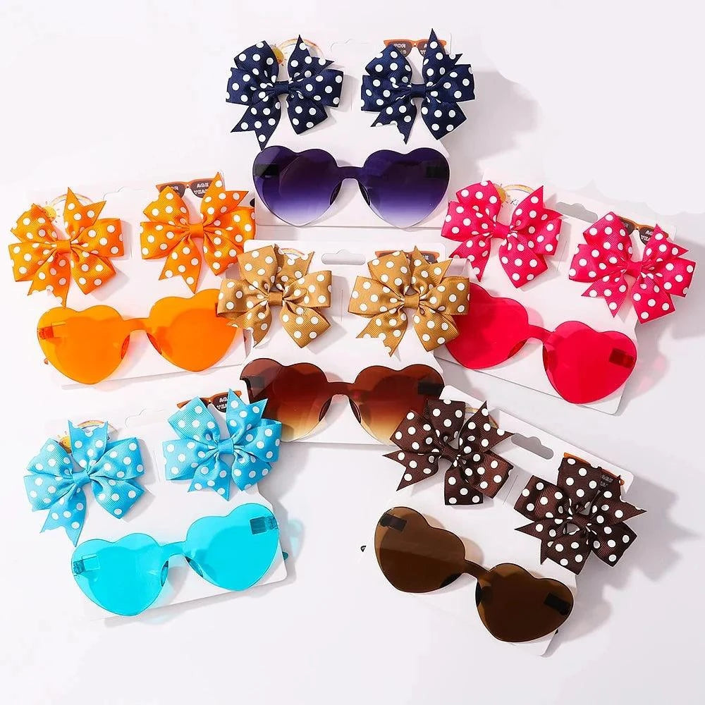 Colorful Dot Hairpin Set