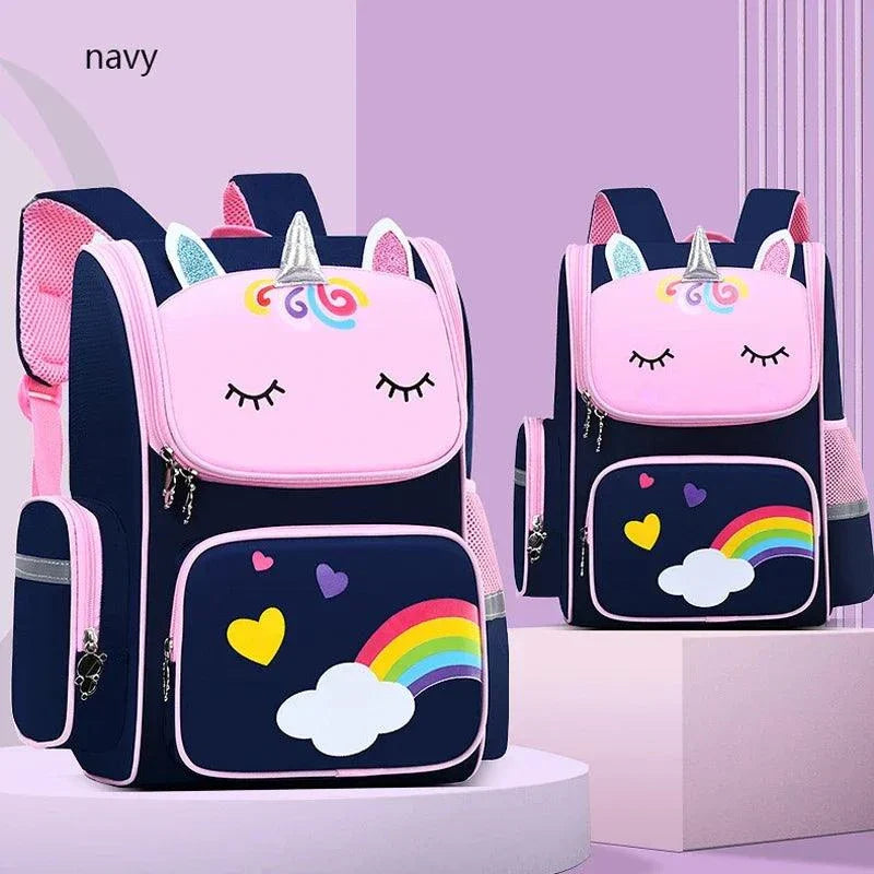 Unicorn Rainbow School Backpack