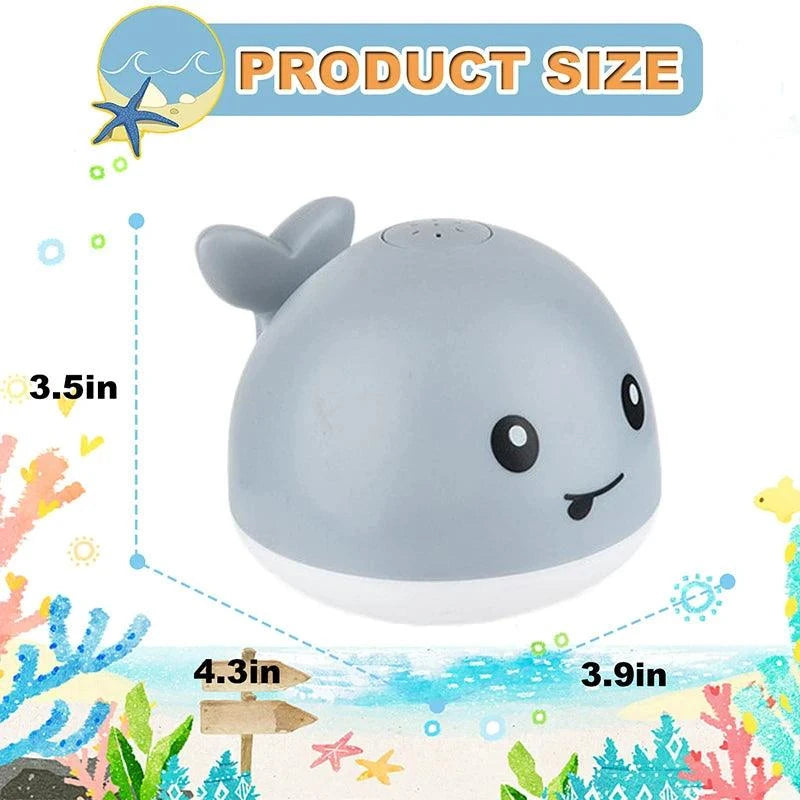 Light-Up Whale Bath Toy