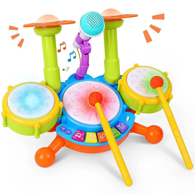 Musical Drum Set for Toddlers