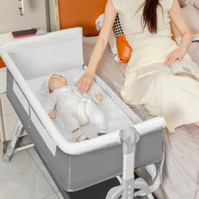 Foldable Multifunctional Baby Crib