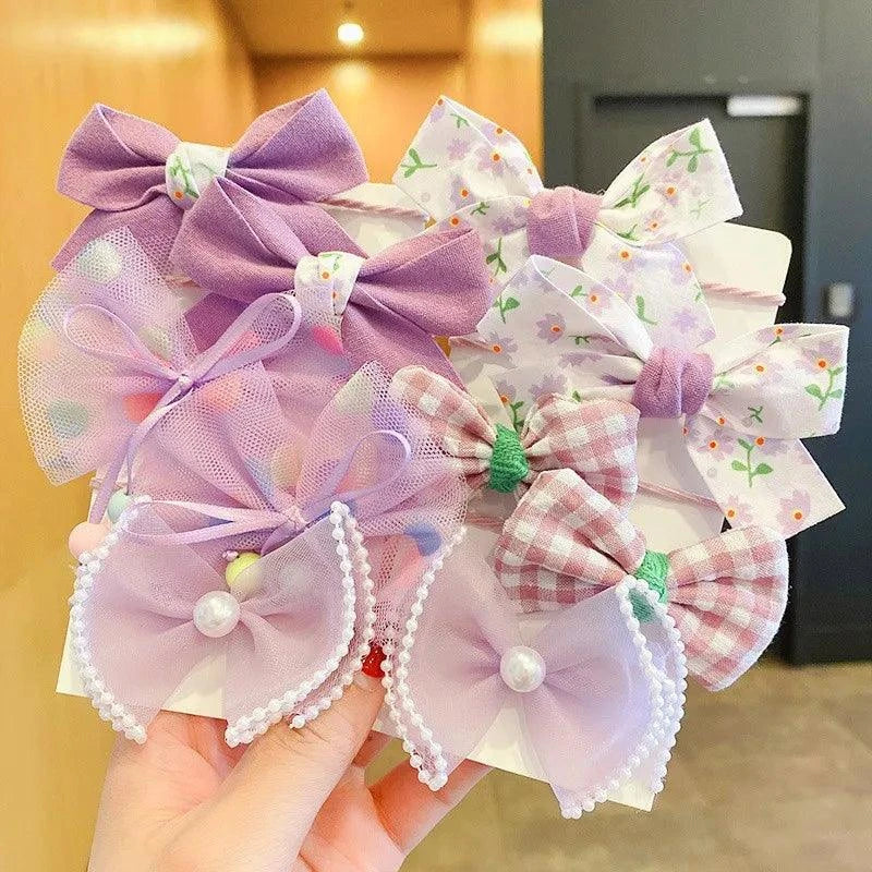 Sweet Bow Flower Hairbands