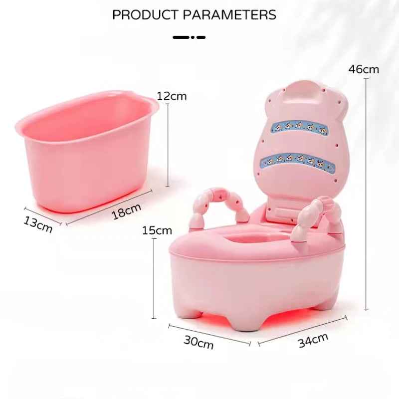 Cute Cow Portable Potty Seat