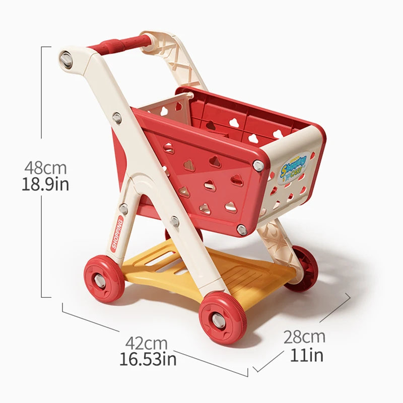 Mini Shopping Cart Toy Set