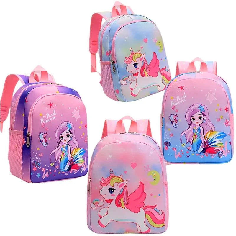 Cute Cartoon Kids School Backpack