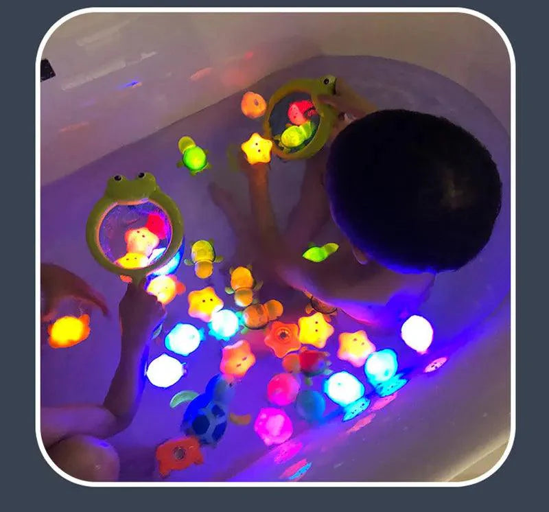 Glowing Frog Bath Toy