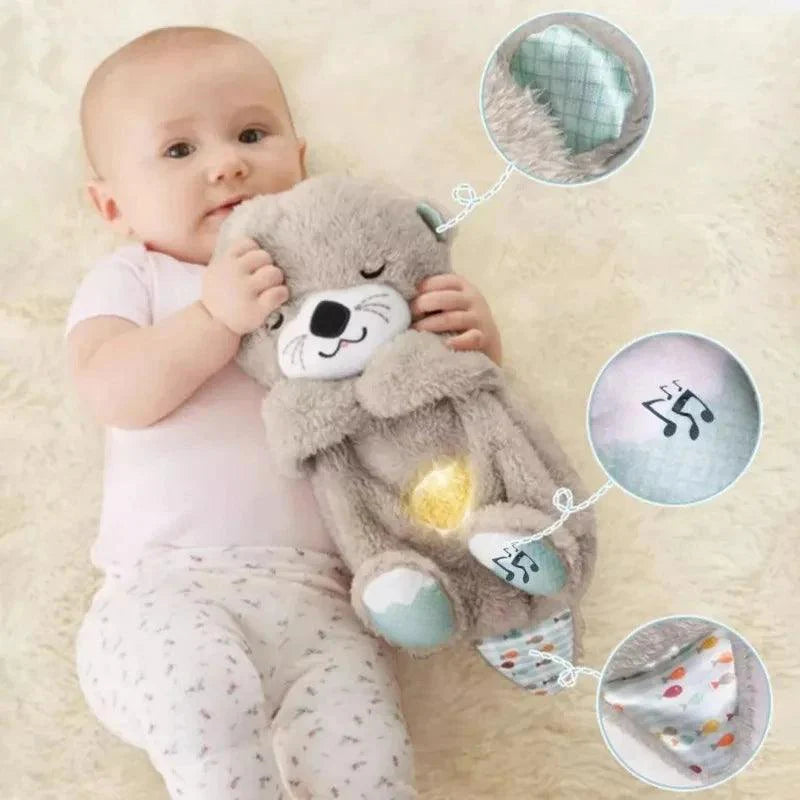 Soothing Otter Baby Plush Toy