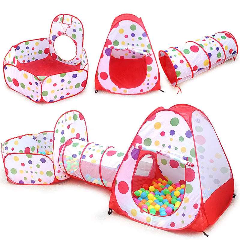 3-in-1 Kids Ball Pit Set