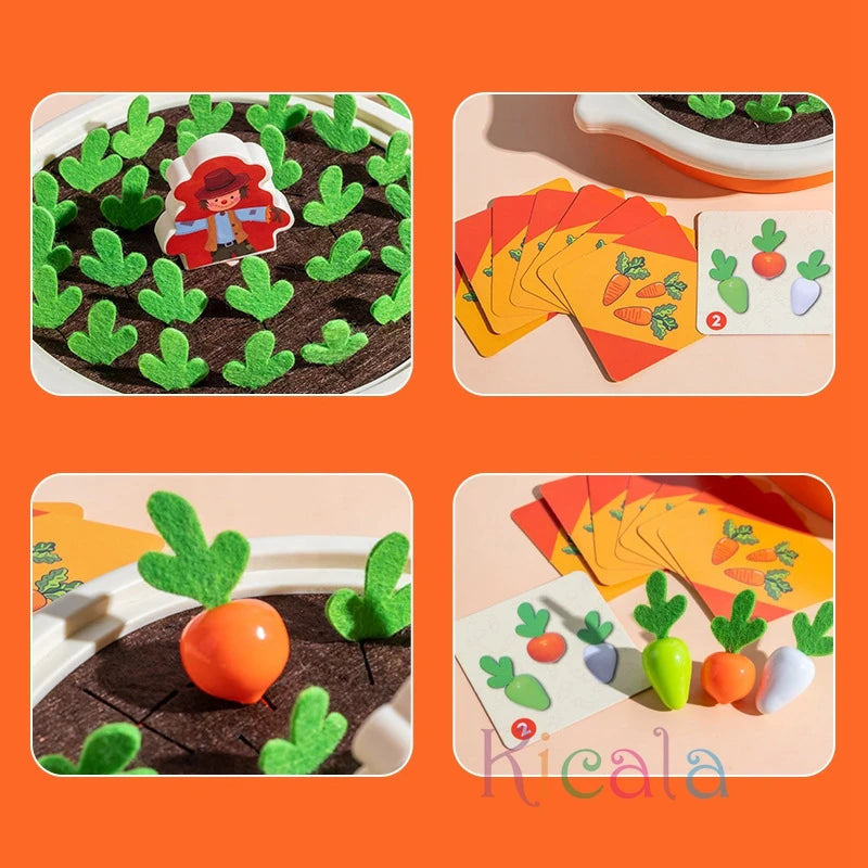 Montessori Carrot Discovery Toy