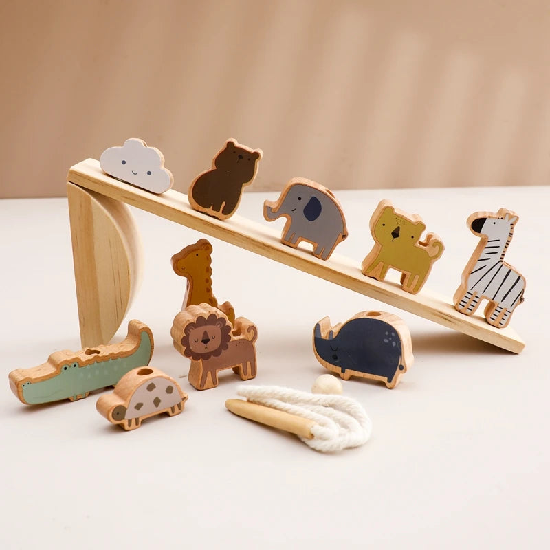 Wooden Forest Stacking Toys