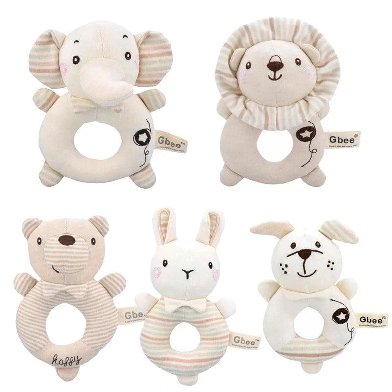 Plush Baby Rattle Toy