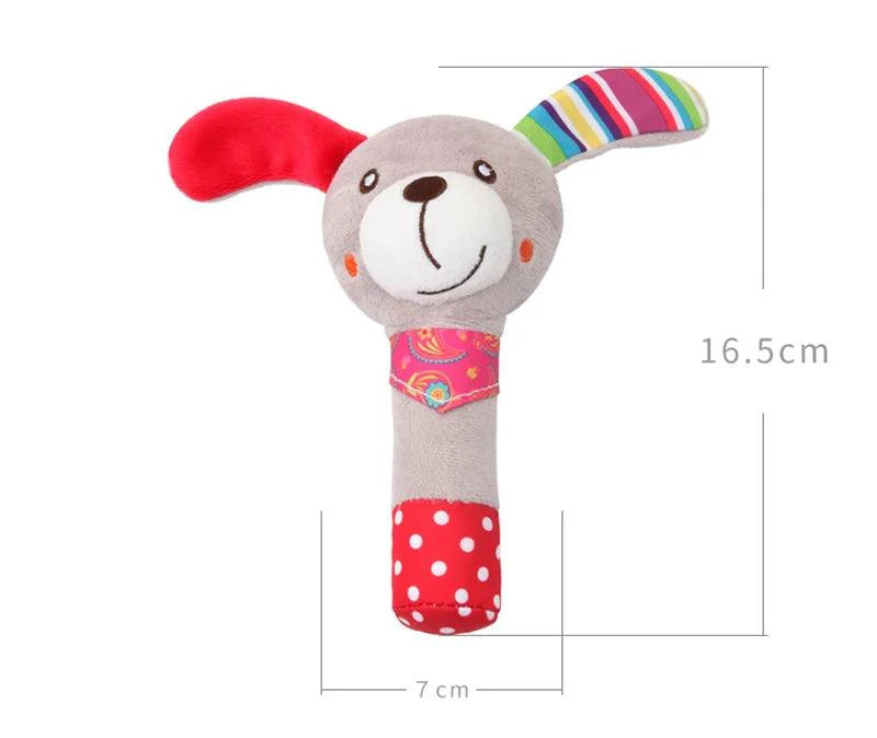 Plush Baby Rattle Toy