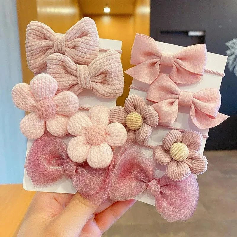 Sweet Bow Flower Hairbands