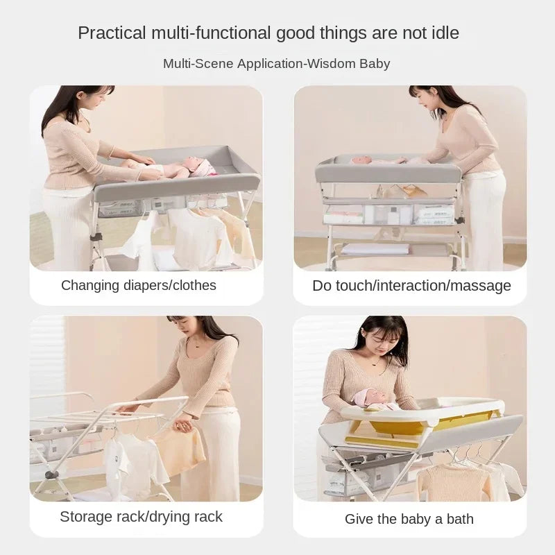 Foldable Multi-Functional Baby Table