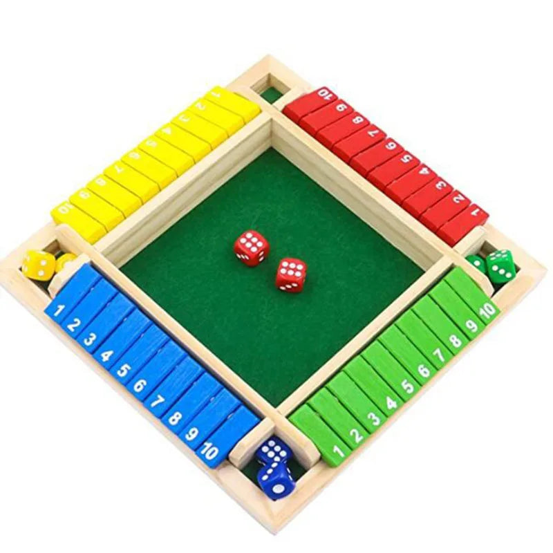 Deluxe Four-Sided Shut The Box