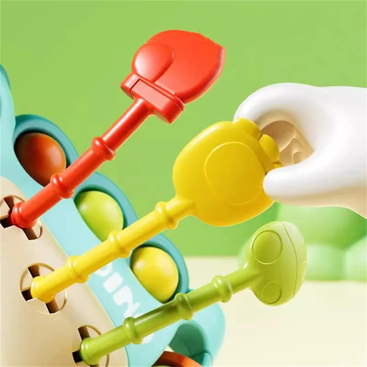 Baby Puzzle Finger Pull Toy