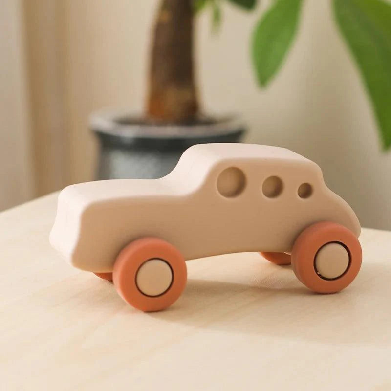 Cute Silicone Ambulance Toy