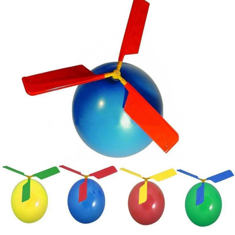 Helicopter Balloon Toy