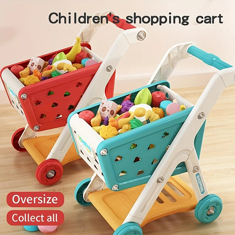 Mini Shopping Cart Toy Set