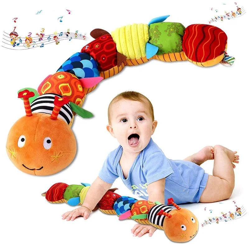 Musical Caterpillar Baby Rattle