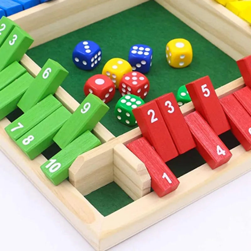 Deluxe Four-Sided Shut The Box