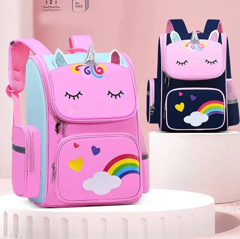 Unicorn Rainbow School Backpack