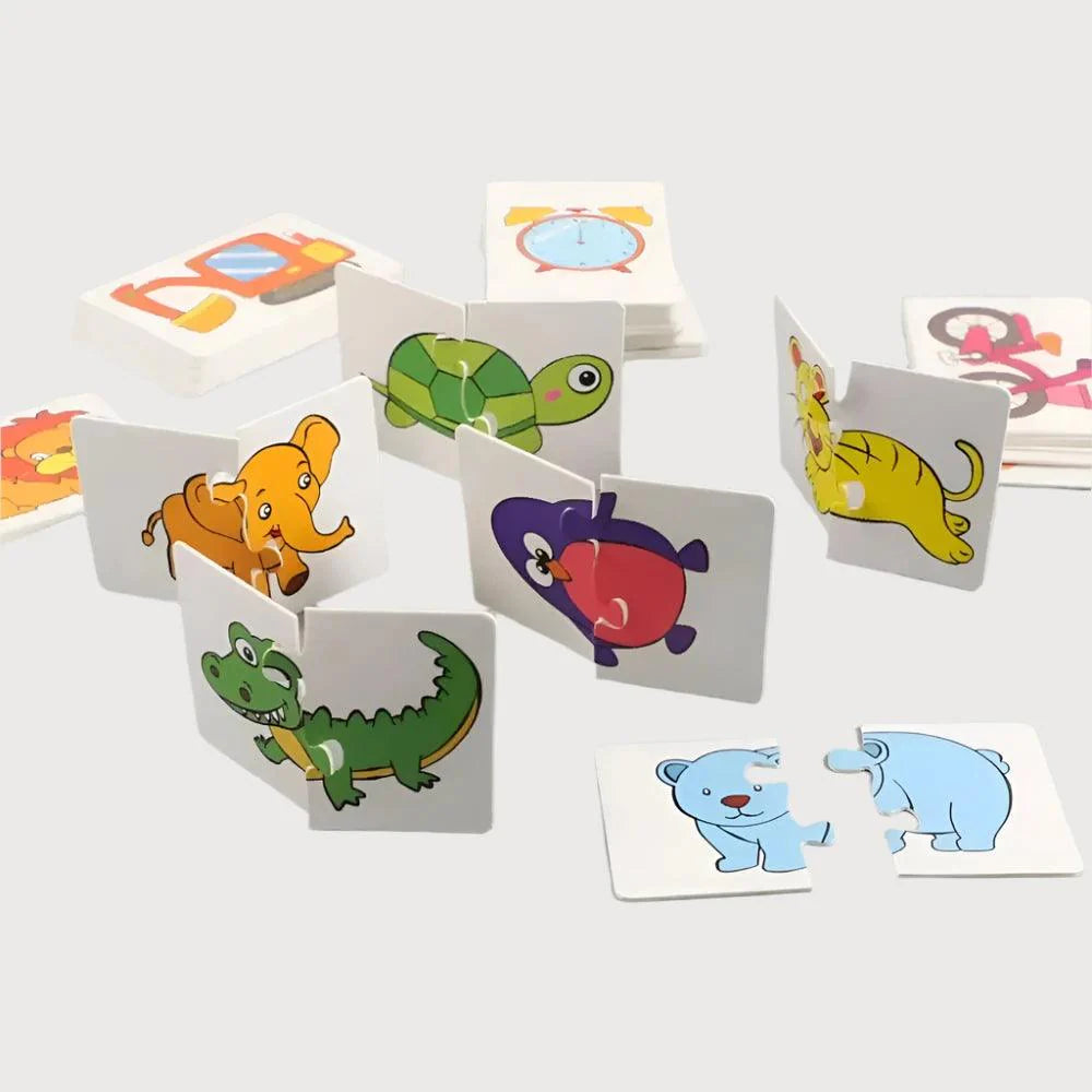 Cognitive Cartoon Puzzle Set