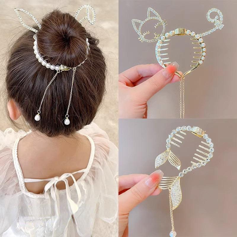 Shiny Angel Wing Hair Clip