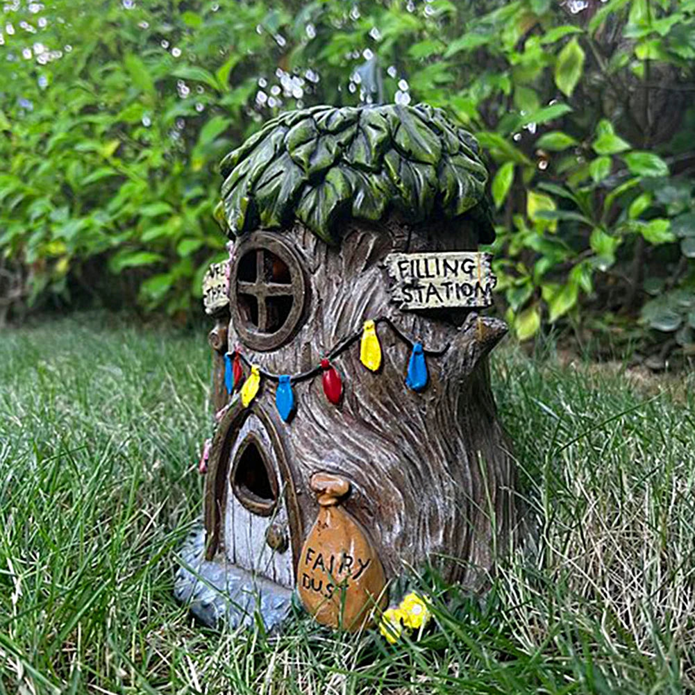 Solar Fairy House Garden Light