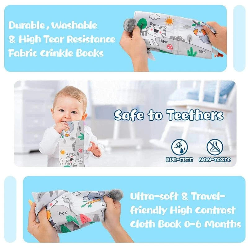 Touch & Feel Soft Baby Book