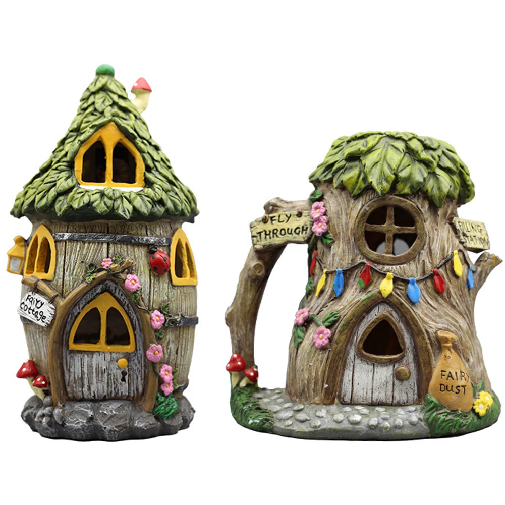 Solar Fairy House Garden Light