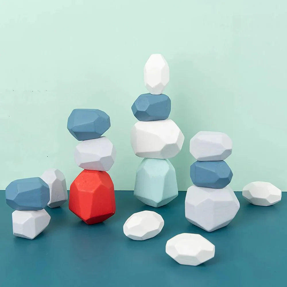 Wooden Stacking Sensory Blocks