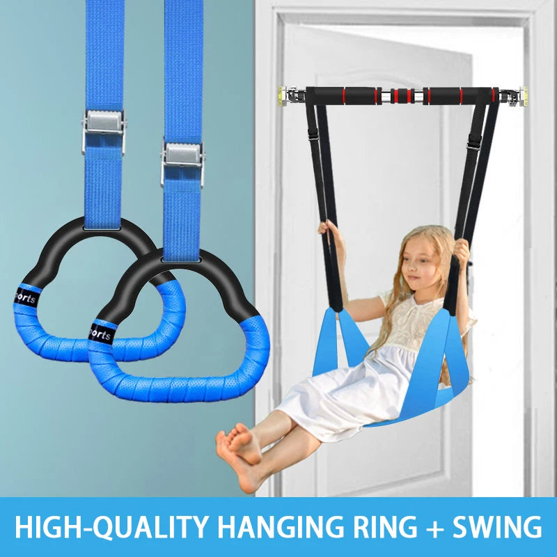 Kid Gymnastics Rings - Non-Slip & Adjustable