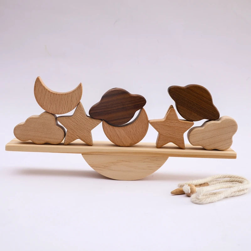 Wooden Forest Stacking Toys