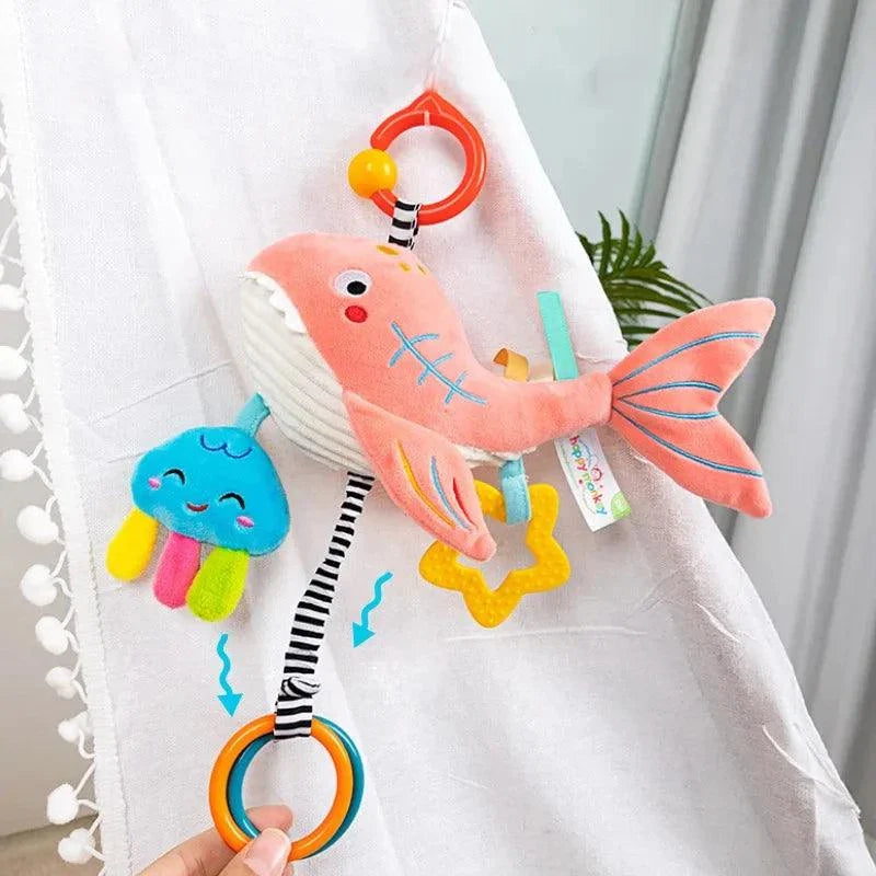 Soft Hanging Rattle Toy Set