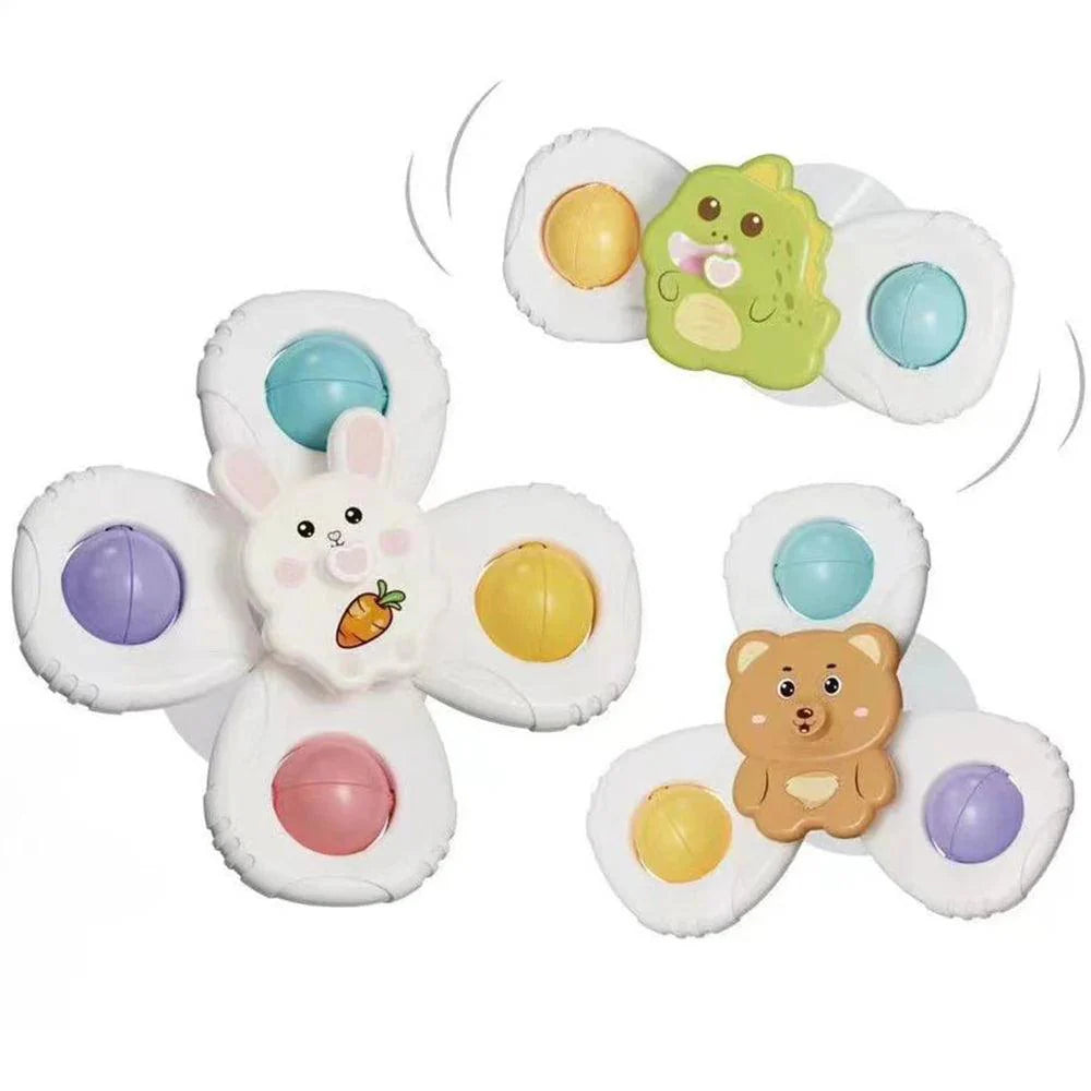 Montessori Suction Cup Spinner Toys