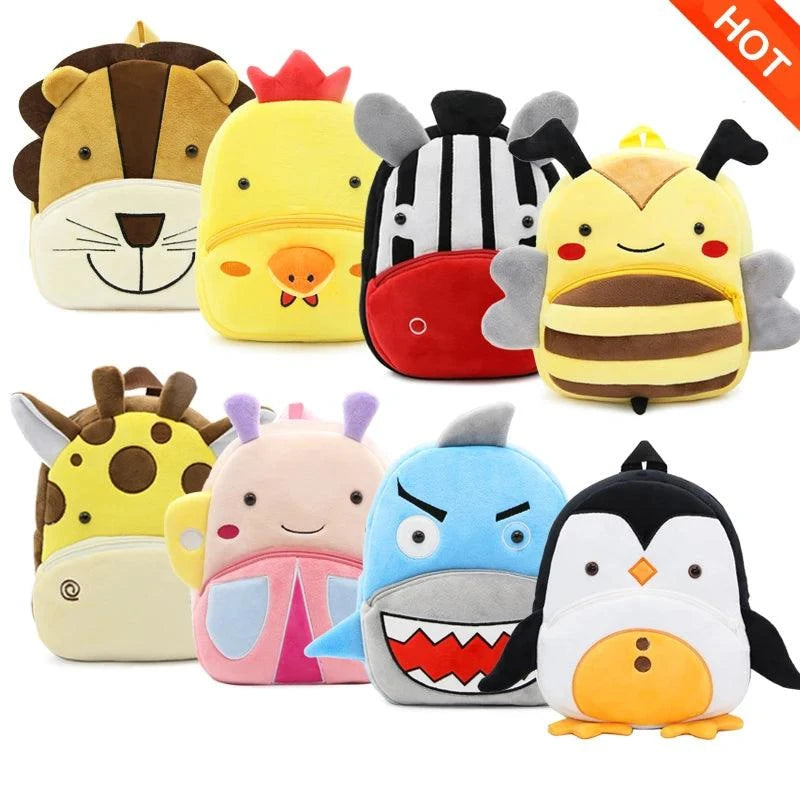 Cute Animal Plush Backpack