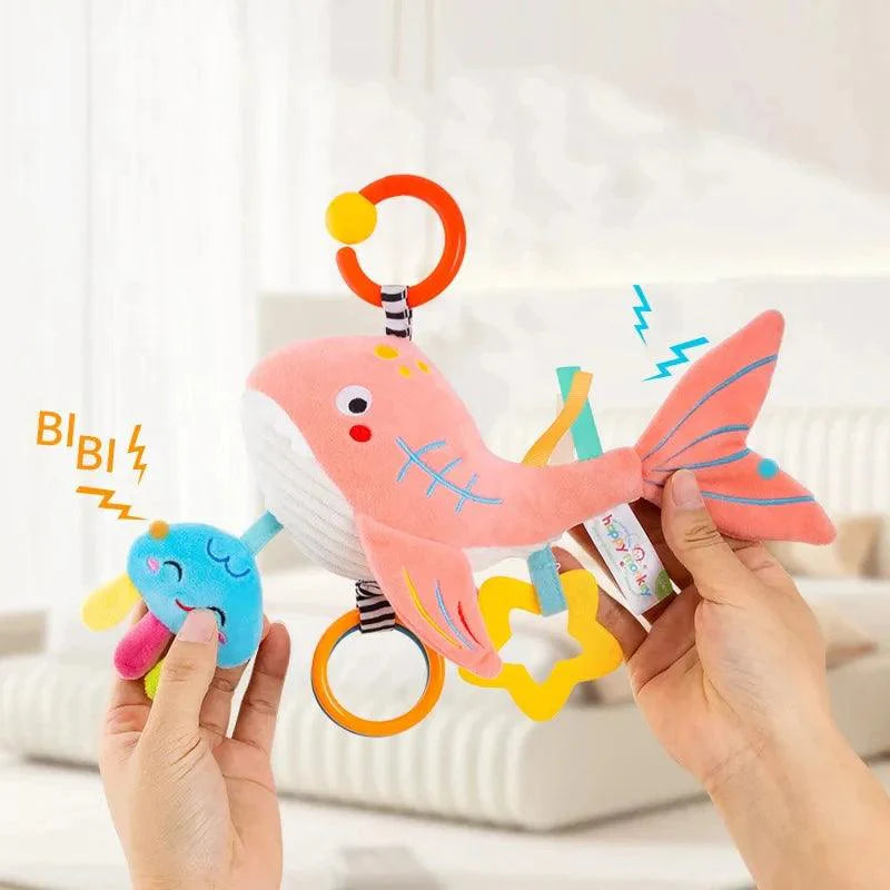 Soft Hanging Rattle Toy Set