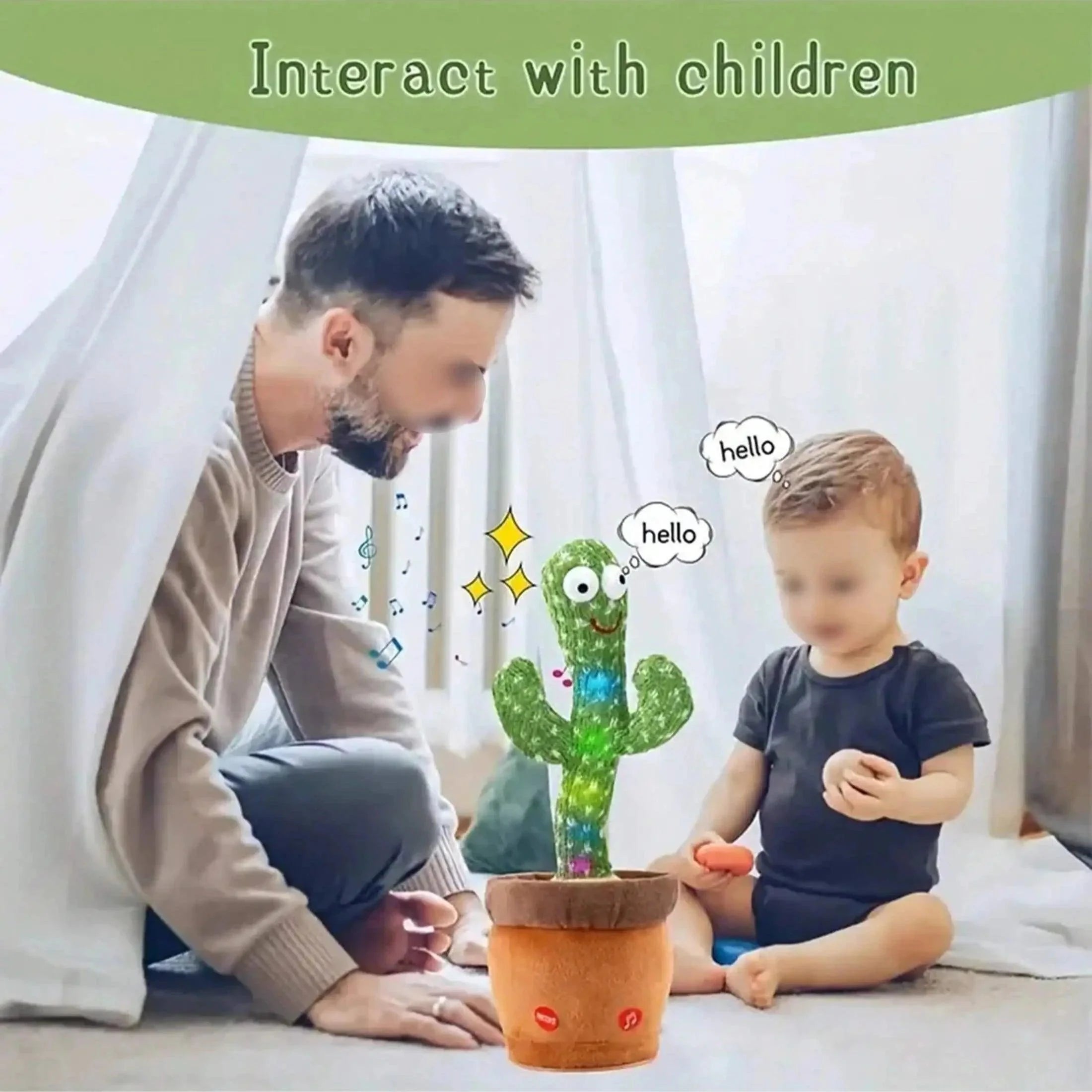 Dancing Talking Cactus Toy