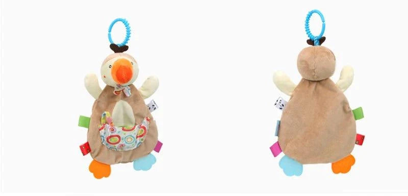 Soft Animal Rattle Toy