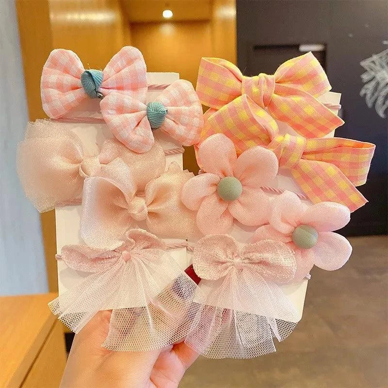 Sweet Bow Flower Hairbands