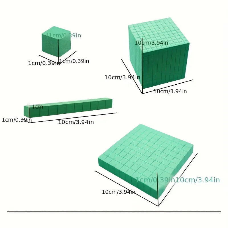 Foam Base Ten Counting Set