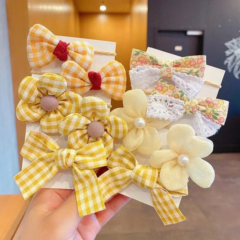 Sweet Bow Flower Hairbands